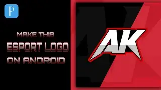 How To Make ESports Text Logo on Android || Esports Logo Tutorial || Gaming logo In Pixellab