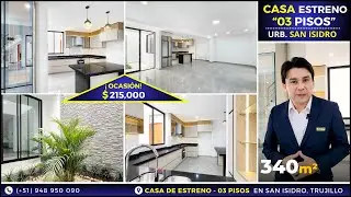 ❗𝐒𝐀𝐍 𝐈𝐒𝐈𝐃𝐑𝐎❗ 𝗖𝗔𝗦𝗔 𝟎𝟑 𝐏𝐈𝐒𝐎𝐒 de 𝐄𝐒𝐓𝐑𝐄𝐍𝐎, 🌳 𝐅𝐑𝐄𝐍𝐓𝐄 a 𝐏𝐀𝐑𝐐𝐔𝐄 a sólo 💸 𝐔𝐒$ 𝟐𝟏𝟓,𝟎𝟎𝟎 dólares😊. 📌𝐓𝐑𝐔𝐉𝐈𝐋𝐋𝐎.