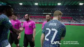 UFL'in maç önü seremonisi ve saha atmosferi yapamamışlar gibi