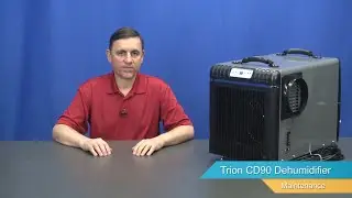 Trion CD90 Dehumidifier Maintenance