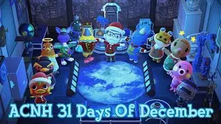 ACNH 31 Days Of December Montage