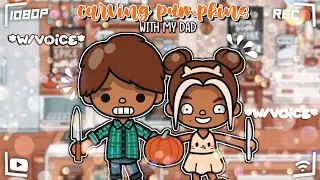 CARVING PUMPKINS for HALLOWEEN! 🎃 👻✨| *VOICED 🔊* | Toca Life World 🌎 | Toca Lani 🌺