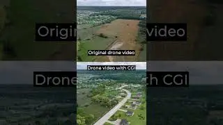 Aerial CGI with Drone Footage