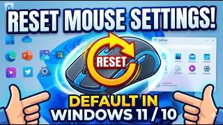 Reset Mouse Settings to Default in Windows 11/10  (2026)  (Working Fix)