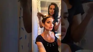 Деревня собирается в Дубай 🤣 #лакшери #luxury #деревня #девушки #покраскаволос #shorts #губы #юмор