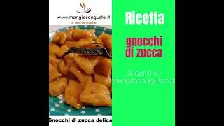 Come fare gli gnocchi di zucca