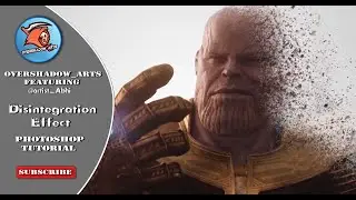 PhotoShop - Disintegration Effect Short Tutorial By Artist_abhi Just 1 Min Faeturing OverShadow_Arts
