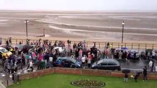 The Olympic Torch on Cleethorpes Prom