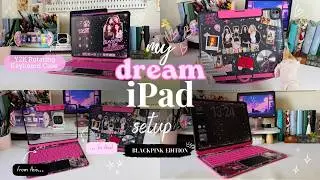 Turning My iPad Into a BLACKPINK Dream Setup ✨  Y2K Rotating Keyboard Case
