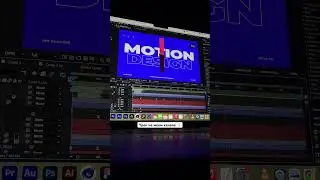 3Д Постер в After Effects. Моушн дизайн для начинающих #моушндизайн #aftereffects #3danimation