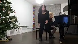 Новогодний концерт учеников ОКФ преподавателя Ковалёвой Елены Леонидовны 25.12.21