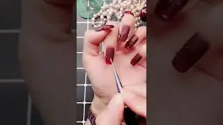 Simple nails art design video Tutorials Compilation Part 171