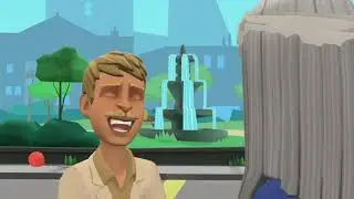 I tickle Javier and his hair grows back (Viatris Z Studios)
