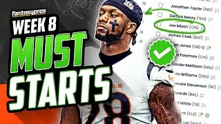 20 MUST Start Players for Week 8 (2023 Fantasy Football)