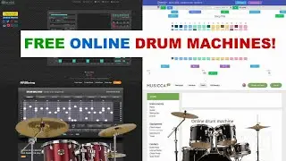 Free Online Drum Machines for Musicians and Dropping Beats! 