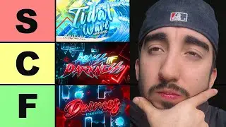 Ranking The TOP 25 GD Levels By Song...