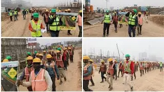 safety mock drill || road show|| safety first