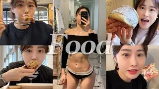 바디프로필 후 먹방 모음ㅣ163cm 53kg l 먹방 후 3kg증가