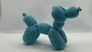 Crochet balloon dog