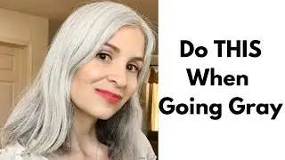 3 Gray Hair Transition Tips To Help Make Your Transition Easier #grayhairjourney