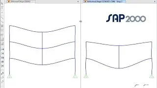 SAP2000 - 19 Nonlinear Staged Construction: Watch & Learn