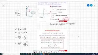 Trasformazioni Lorentz e relatività velocità