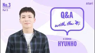 Q&A with K-Pop Idol Hyunho of D-CRUNCH