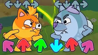 Cat vs Dog in Friday Night Funkin'