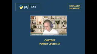 ChatGPT Python Course Lesson 17