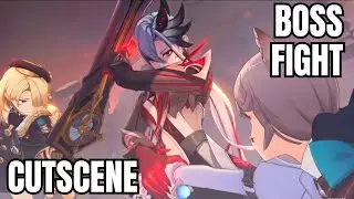 Arlecchino Boss Fight Cutscenes