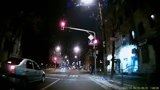 Качество записи 2-х камер видеорегистратора Carcam D5