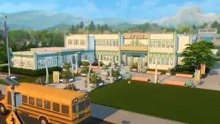 Copperdale High - The Sims 4: High School Years (No CC)