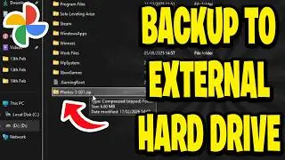 How To Backup Google Photos To External Hard Drive