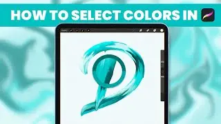 How to select color in Procreate. Procreate tips, 