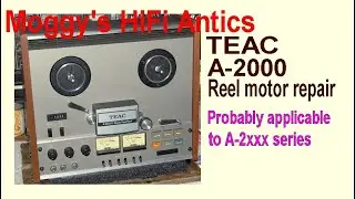 TEAC A-2000 Reel Motor Repair. Maybe A-2xxx series too.