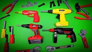 Toy Tool Set for kids educational videos learning names of tools