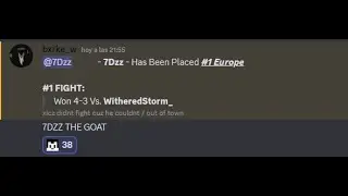 TOP #1 EU FULL TEST 4 - 3 VS WitheredStorm_