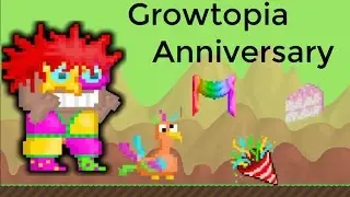 Growtopia - 4TH ANNIVERSARY! OPENING 10 PACKS! NEW ITEM AND MORE!