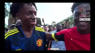 🏃‍♂️💨 IShowSpeed Takes on a Fan in a Wild Race in Mozambique🇲🇿