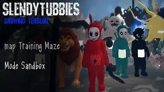 Slendytubbies Growing Tension Beta 2.1 - Training Maze | Mode Sandbox