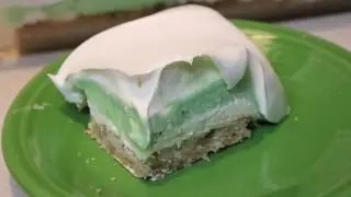 Pistachio Shortbread Dessert aka my grandma's Pistachio Torte