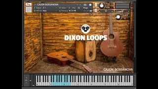 CAJON BOSSANOVA - Kontakt Library / Dixonloops.com