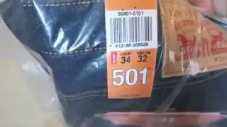 Джинсы Levis 501 RInse