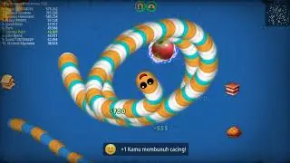 Hasil Test bandicam screen recording Main Cacing Rakus Tanpa Edit