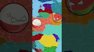 Atak Polski na Białoruś Part 1 #countryballs #country #capcut