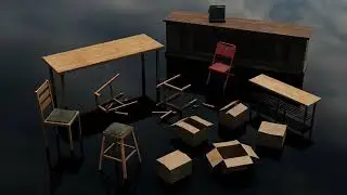 P3D Gas Station 3D Models