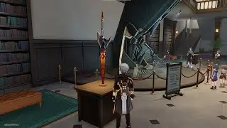 Everwinter City Museum | Exhibit Replica: Alisa Rand's Lance 【Honkai: Star Rail】