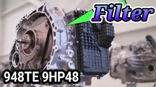 A fill for life transmission. The ZF 9 speed FWD 948TE 9HP48. You must do this to replace the filter
