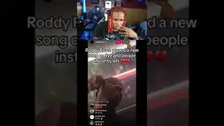 Roddy Ricch played a new song on Instagram live and people instantly left  REACTION