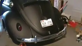 VW bug custom gas tank baffle box solution #509